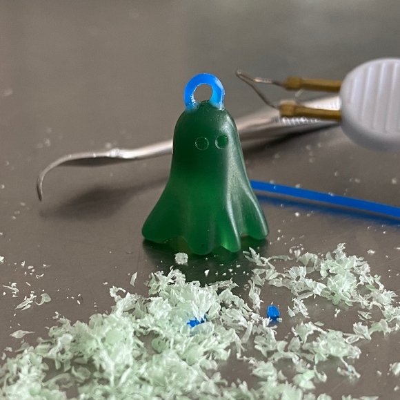 Suegrey Jewelry Ghost Necklace Sterling Silver - Picture 7 of 11